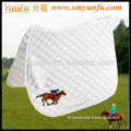 White Cotton Saddle Pad For Various Of Size